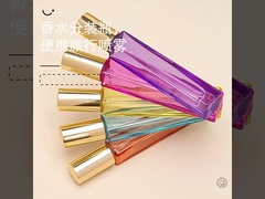 장소 스퀘어 새로운 10 밀리람베르트 분무 병 향기 유리병은  분무 병을 향기로 채웁니다